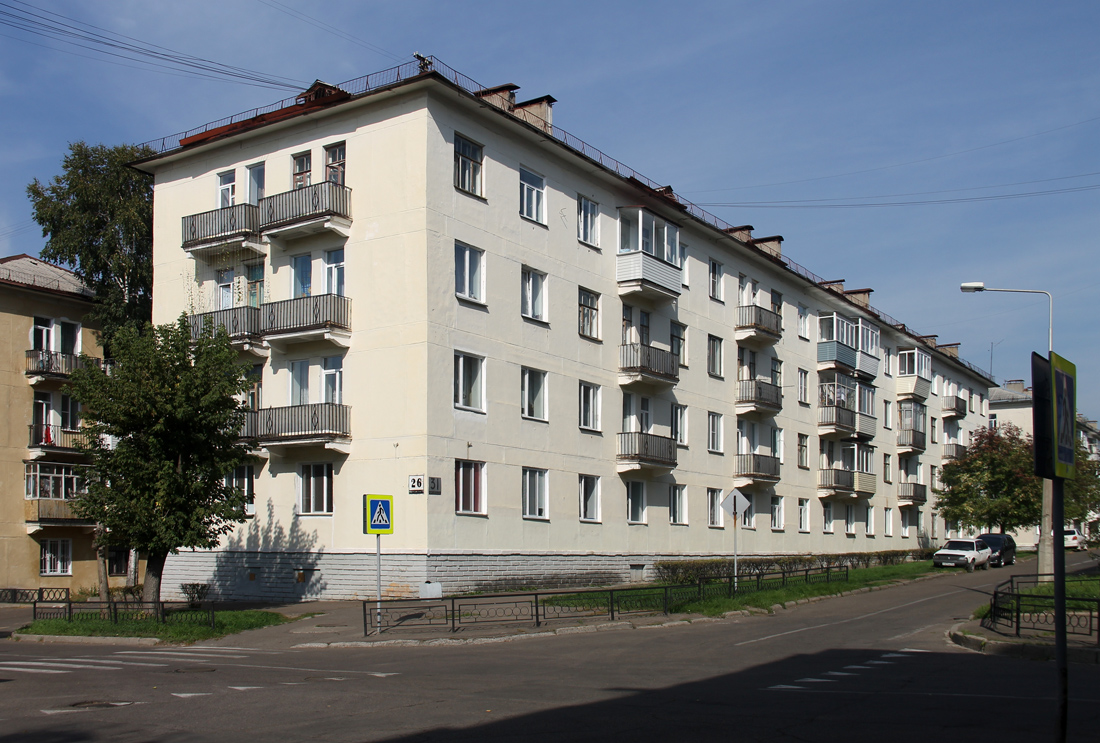 Zheleznogorsk, Комсомольская улица, 31 / Улица Маяковского, 26