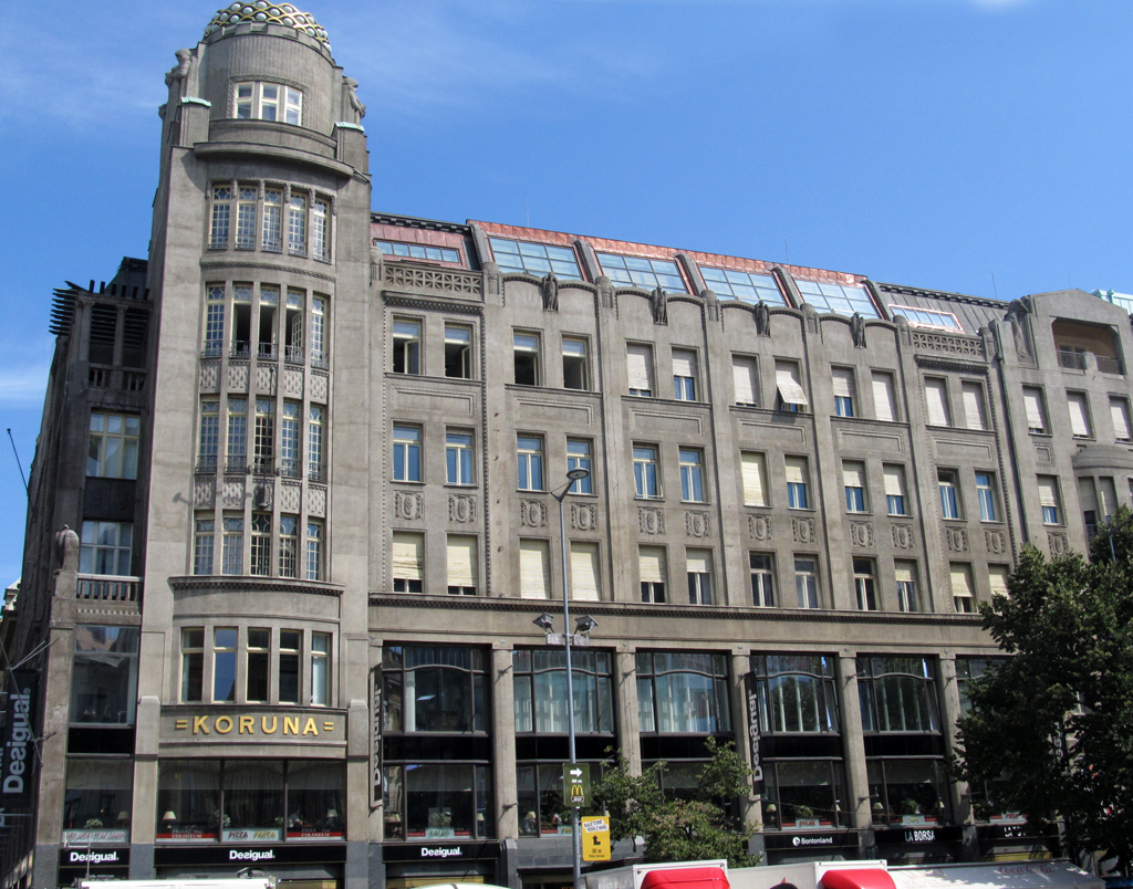Прага, Václavské náměstí, 1