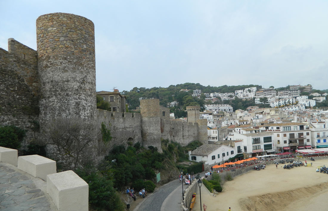 Тосса-де-Мар, Passeig de Vila Vella