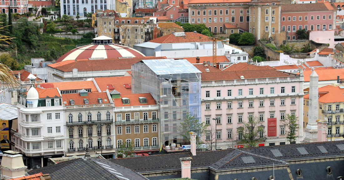Лиссабон, Praça dos Restauradores, 24; Praça dos Restauradores, 54; Praça dos Restauradores, 49; Praça dos Restauradores, 47; Praça dos Restauradores, 46
