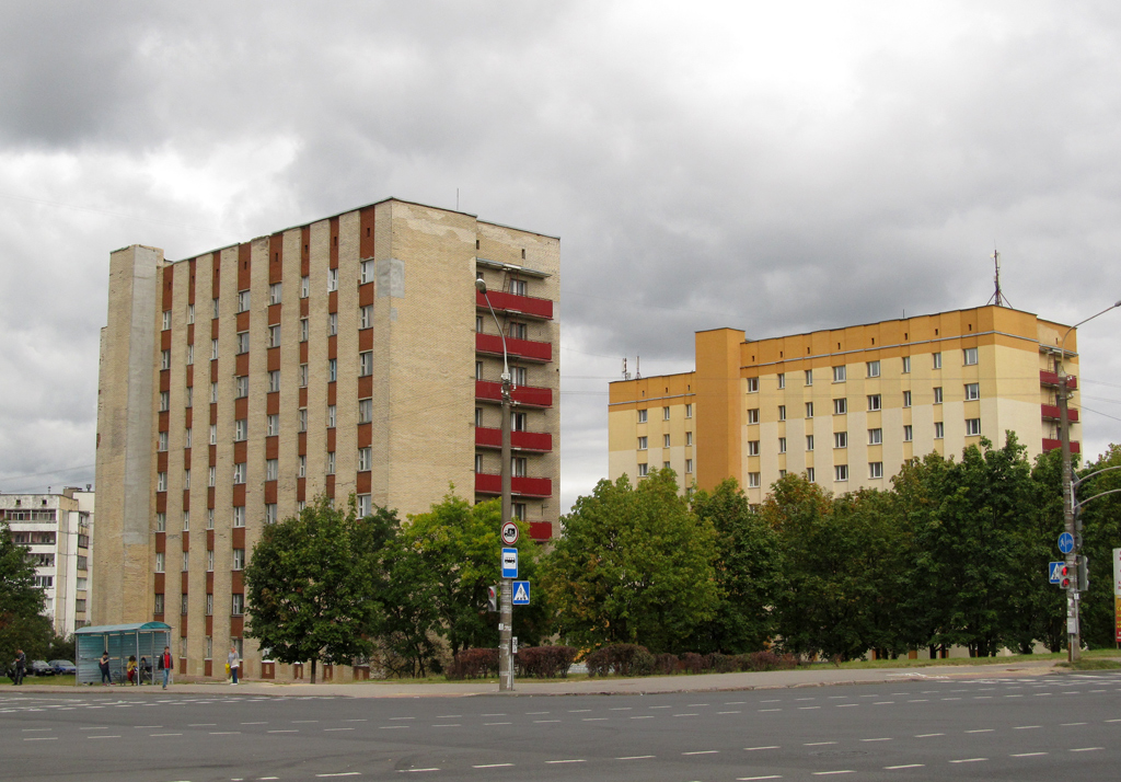 Минск, Улица Матусевича, 36 корп. 2; Улица Матусевича, 36 корп. 1