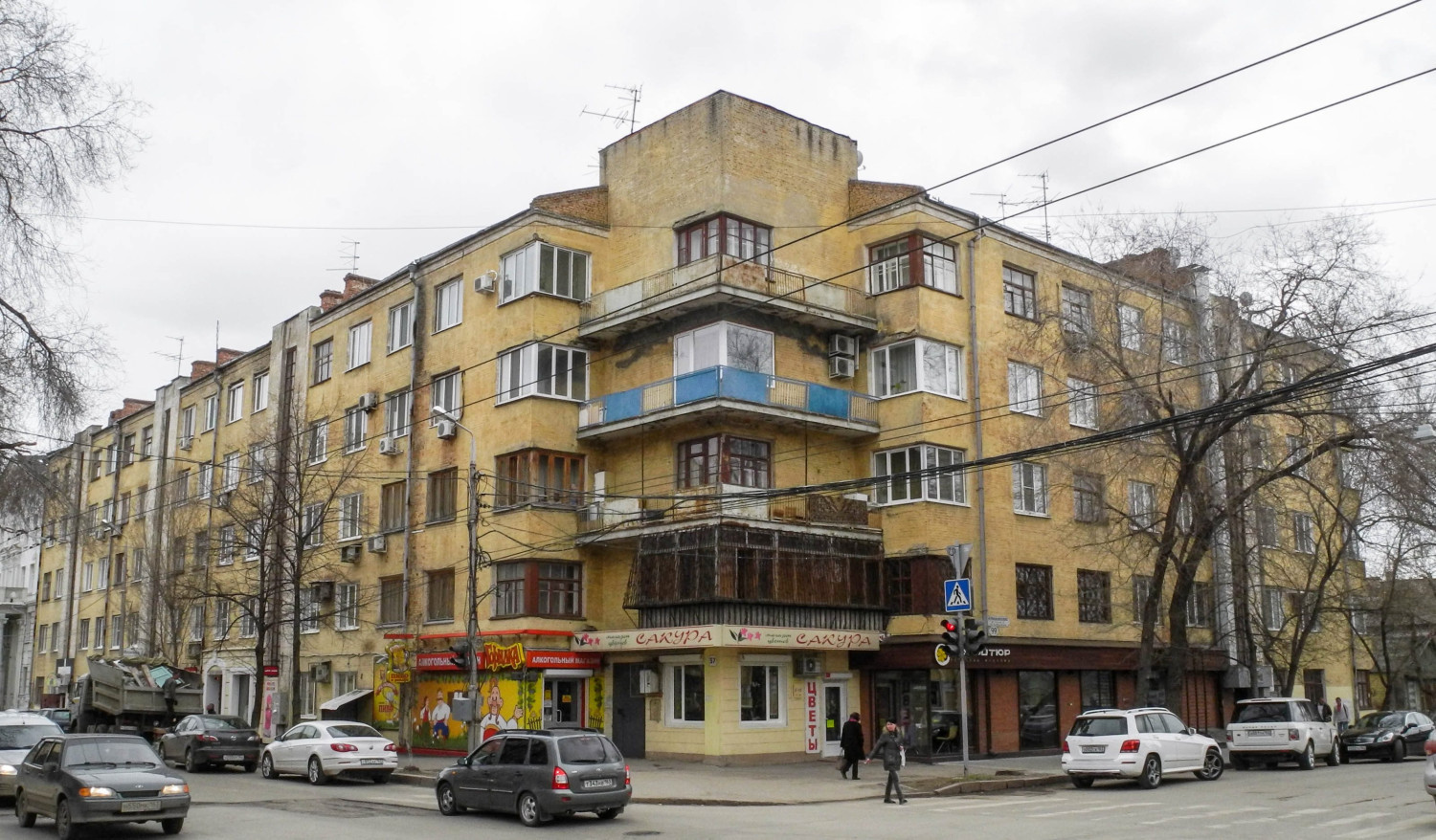 Samara, Молодогвардейская улица, 99 / Улица Льва Толстого, 57