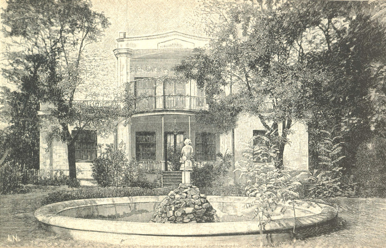 Odesa, Середньофонтанська вулиця, 14. Odesa — Architecture in Visual arts