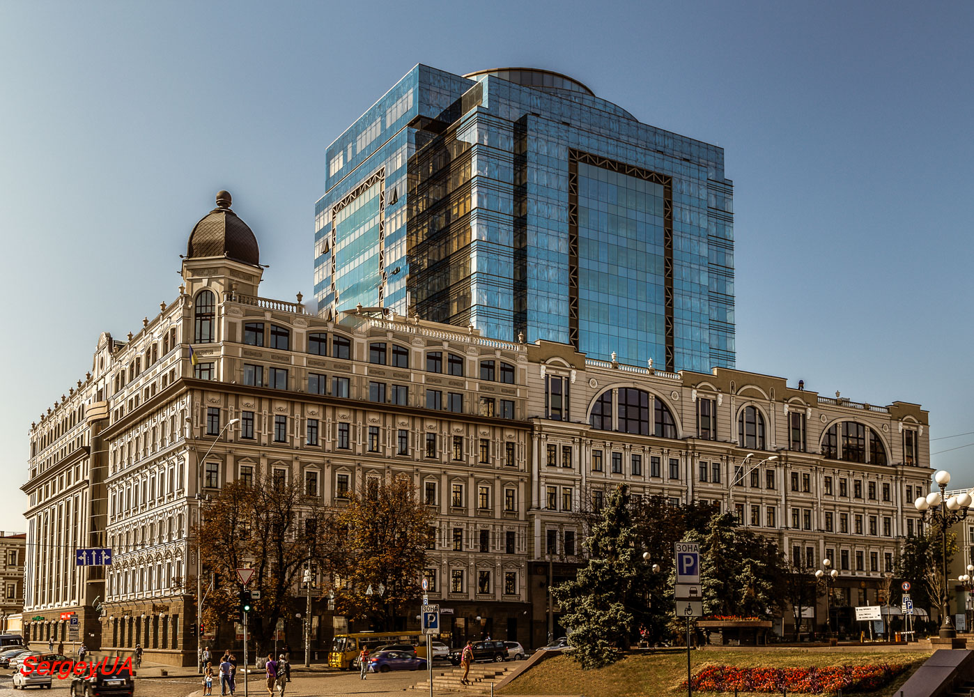 Киев, Владимирская улица, 52А / Улица Богдана Хмельницкого, 17