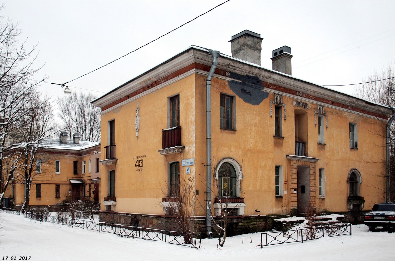 Санкт-Петербург, Улица Бабушкина, 43 корп. 3