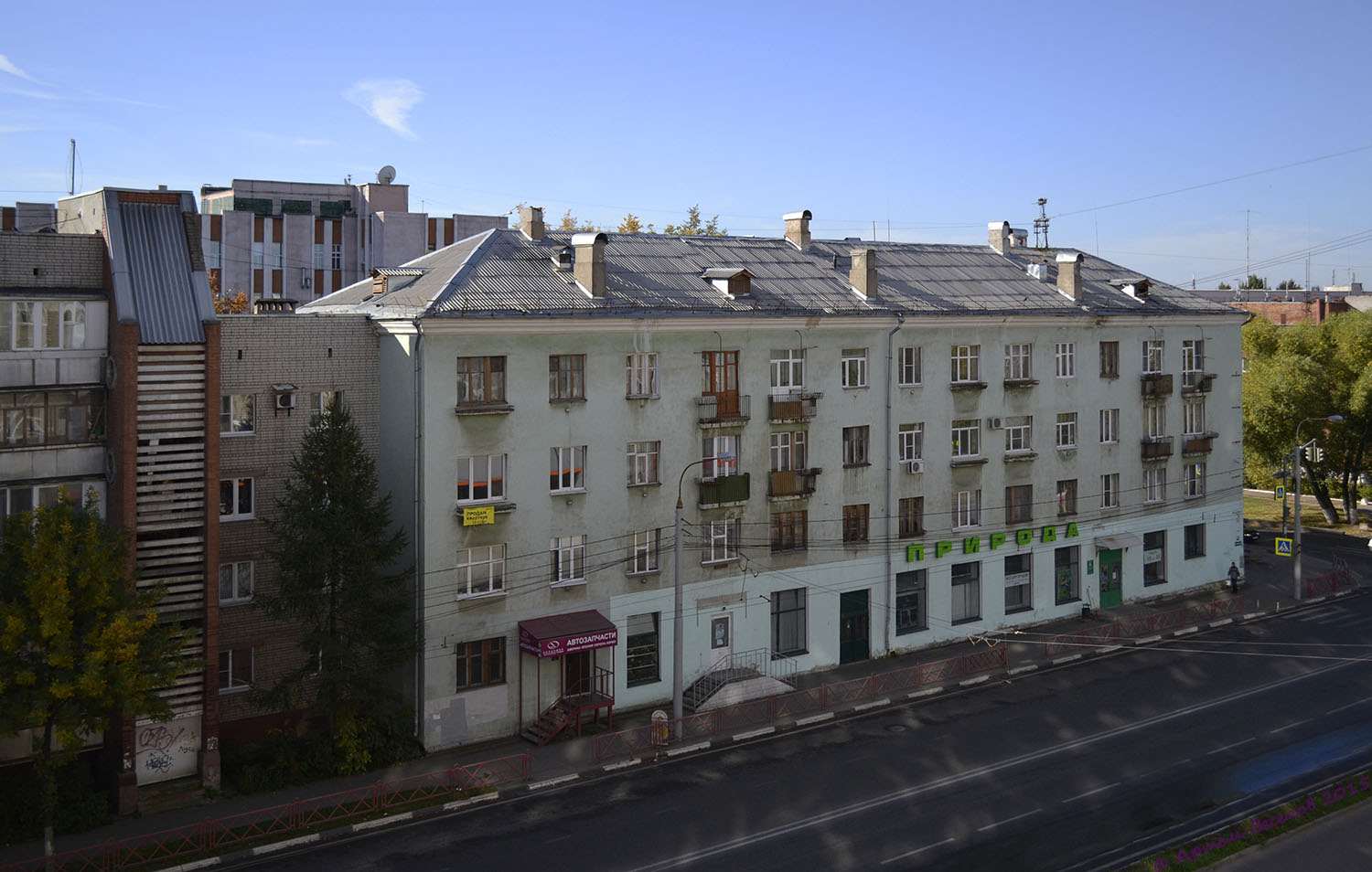 Yaroslavl, Большая Октябрьская улица, 83 / Улица Лисицына, 10