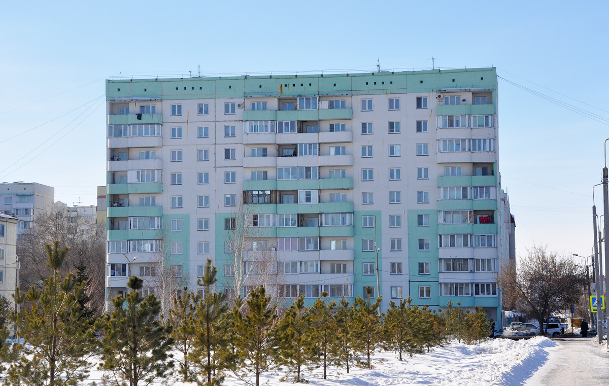 Omsk, Краснознамённая улица, 25 корп. 1