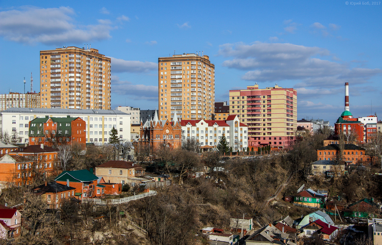 Курск, Почтовая улица, 12; Улица Радищева, 20; Улица Марата, 31; Улица Марата, 23 (?)