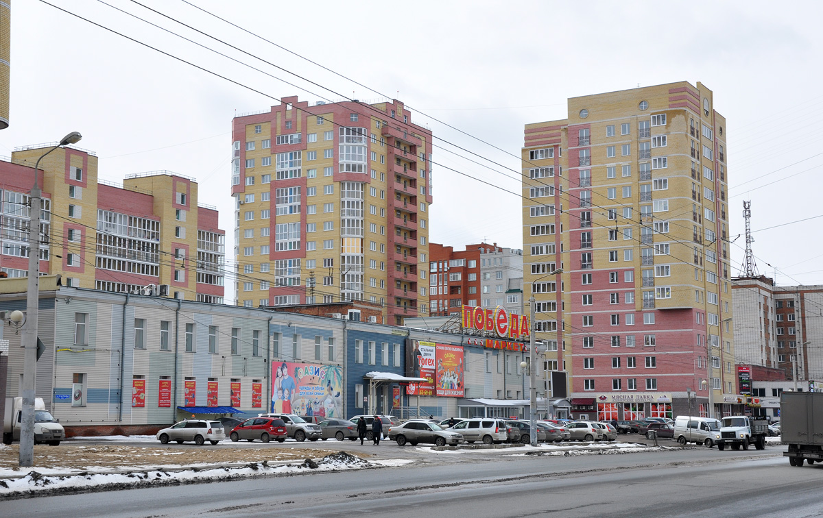 Омск, Улица 10 лет Октября, 136а; Улица 13-я линия, 37 корп. 2; Улица 13-я линия, 37 корп. 4; Улица 13-я линия, 37 корп. 6