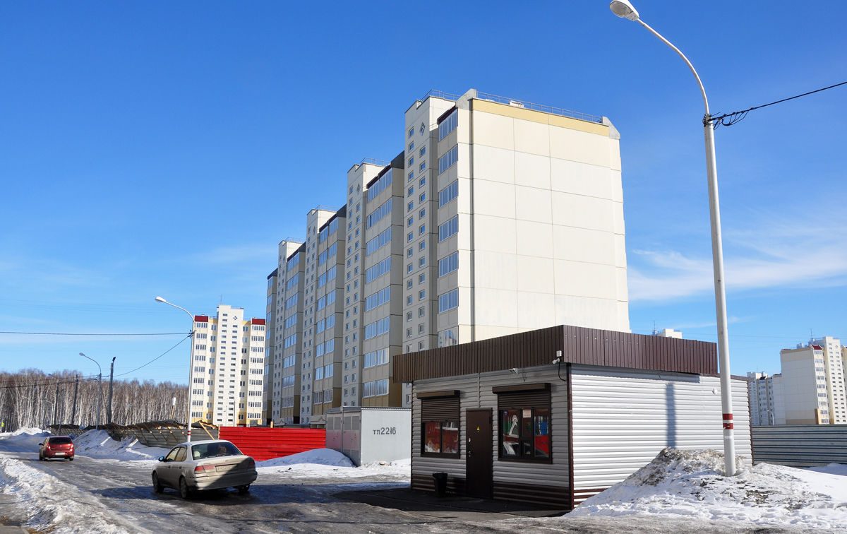 Omsk, Улица Стороженко, 25 корп. 3а; Улица Стороженко, 21 корп. 1
