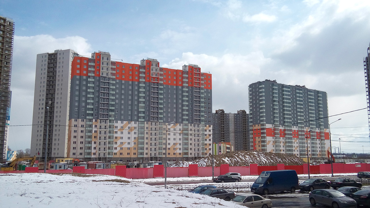 Санкт-Петербург, Улица Корнея Чуковского, 3 корп. 1; Проспект Маршака, 22