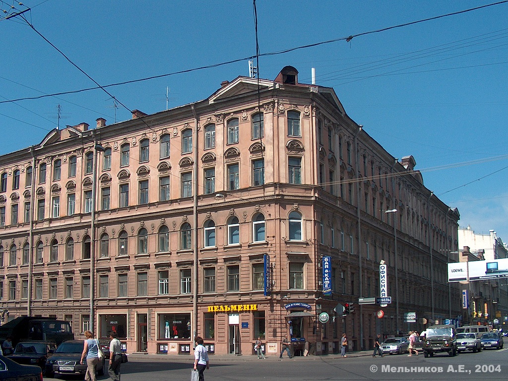 Peterburi, Улица Восстания, 12 / Улица Жуковского, 28