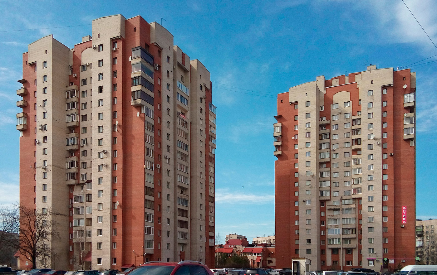 Санкт-Петербург, Пражская улица, 44; Улица Турку, 25