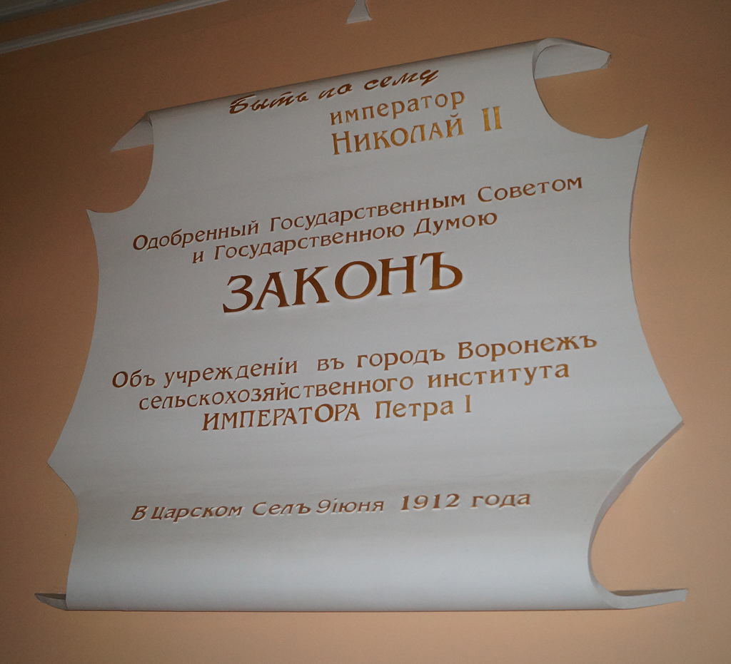 Воронеж, . Воронеж — Мемориальные доски