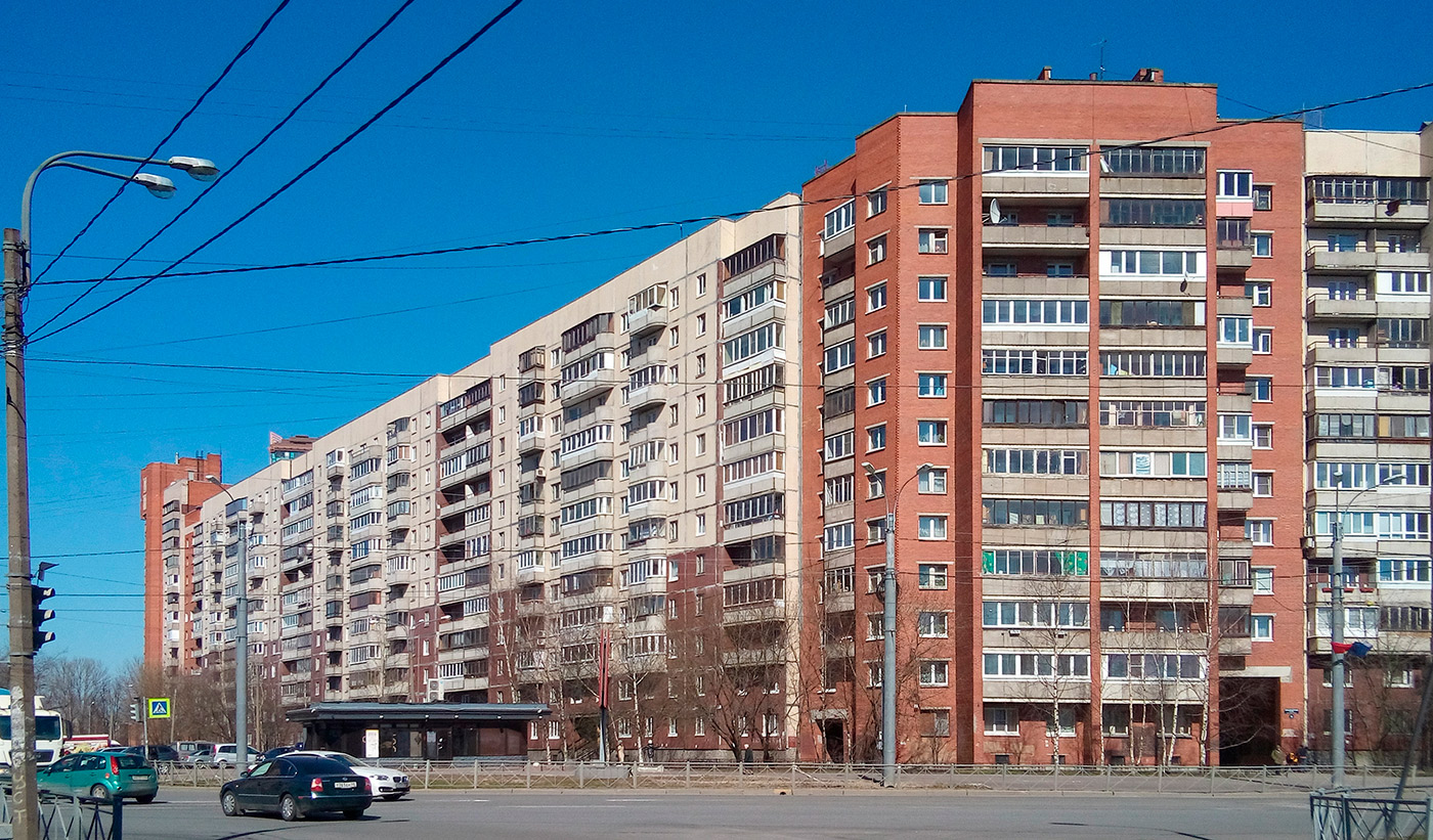 Санкт-Петербург, Улица Дмитрия Устинова, 4; Шлиссельбургский проспект, 16