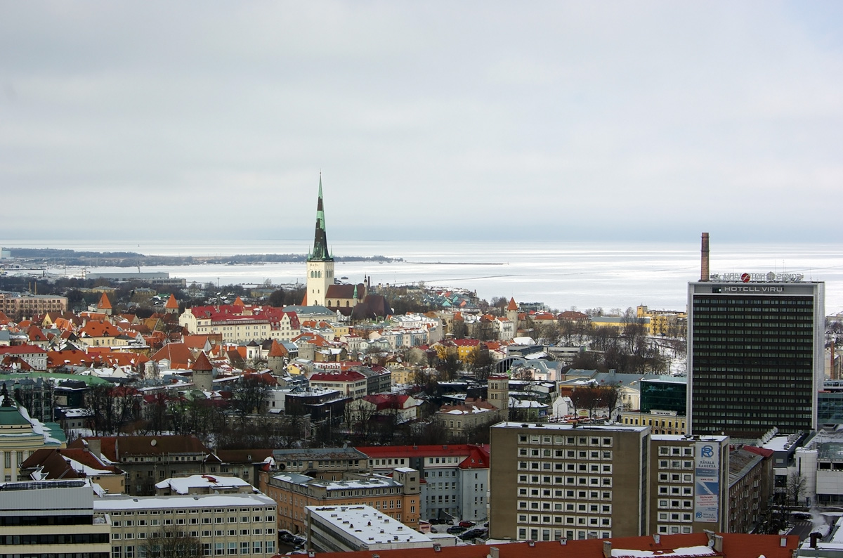 Таллин, Rävala puiestee, 8; Kaubamaja, 6; Viru Väljak, 4. Таллин — Панорамы