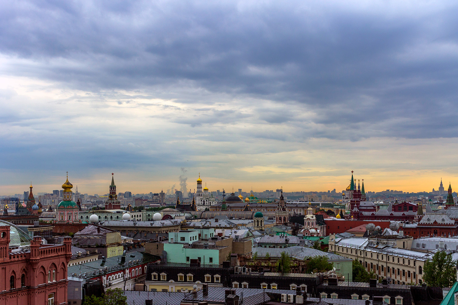 Москва — Панорамы