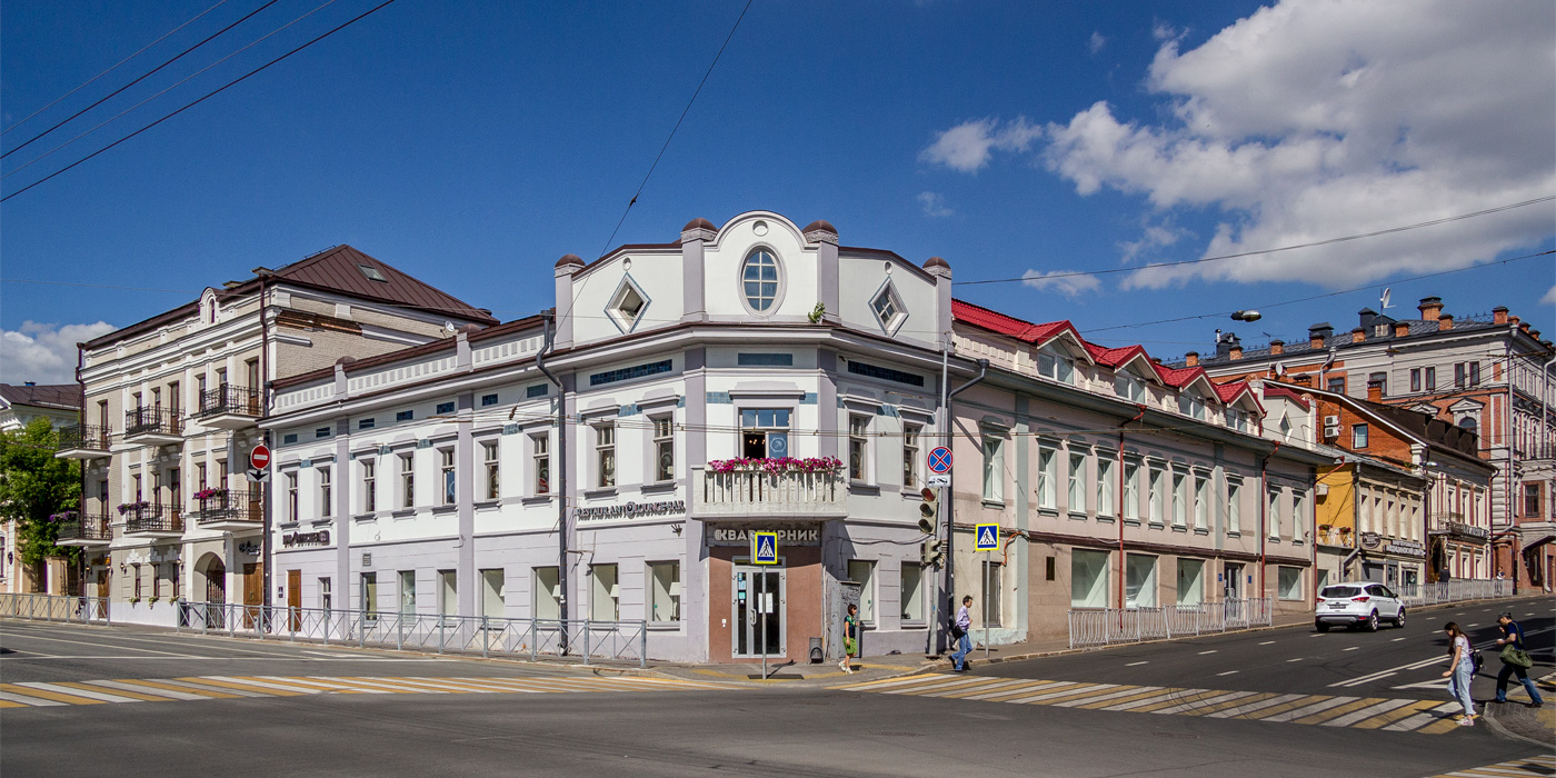 Казань, Улица Пушкина, 54А; Улица Пушкина, 54 / Улица Максима Горького, 1