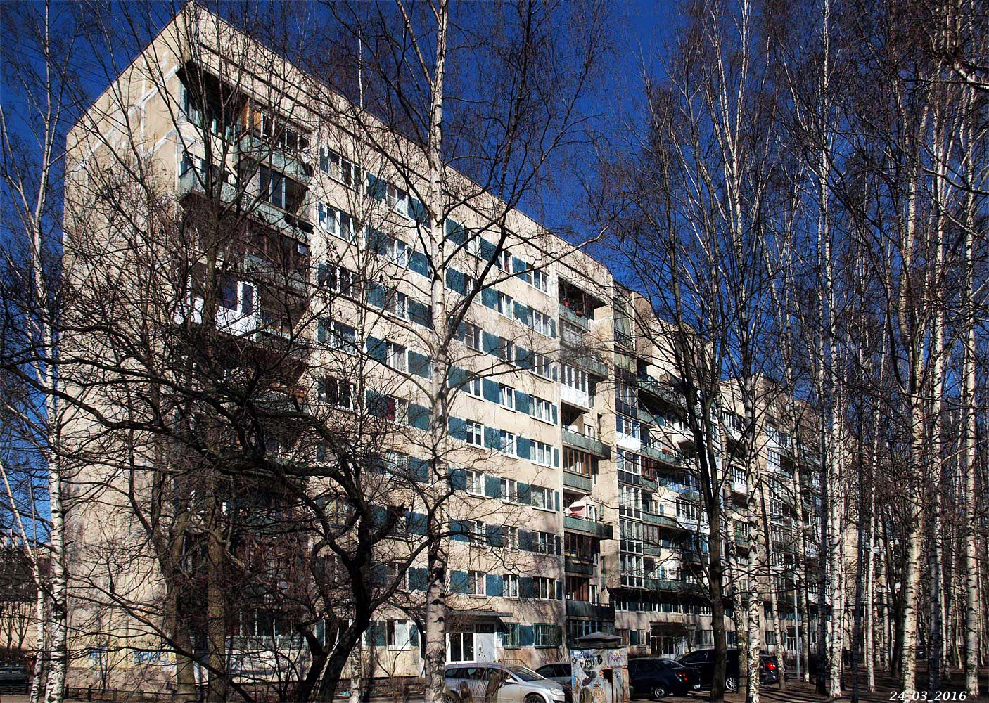 Санкт-Петербург, Наличная улица, 36 корп. 7 (подъезды 1-8)