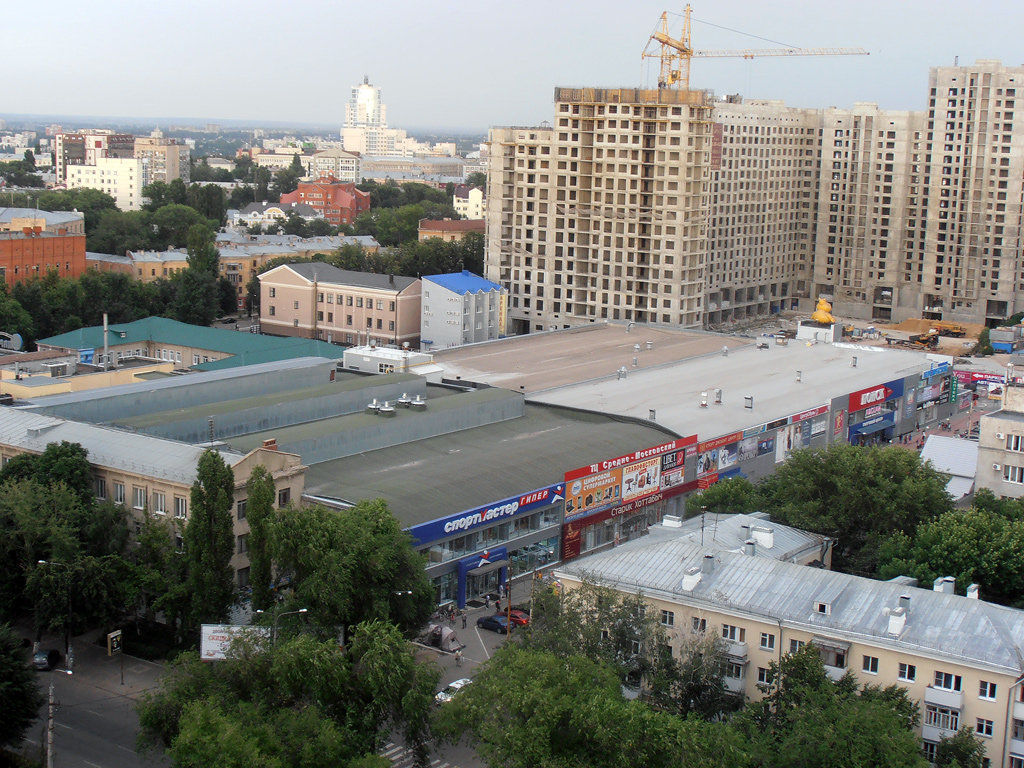 Воронеж, Средне-Московская улица, 32Б; Улица Карла Маркса, 67 корп. 2. Воронеж — Панорамы