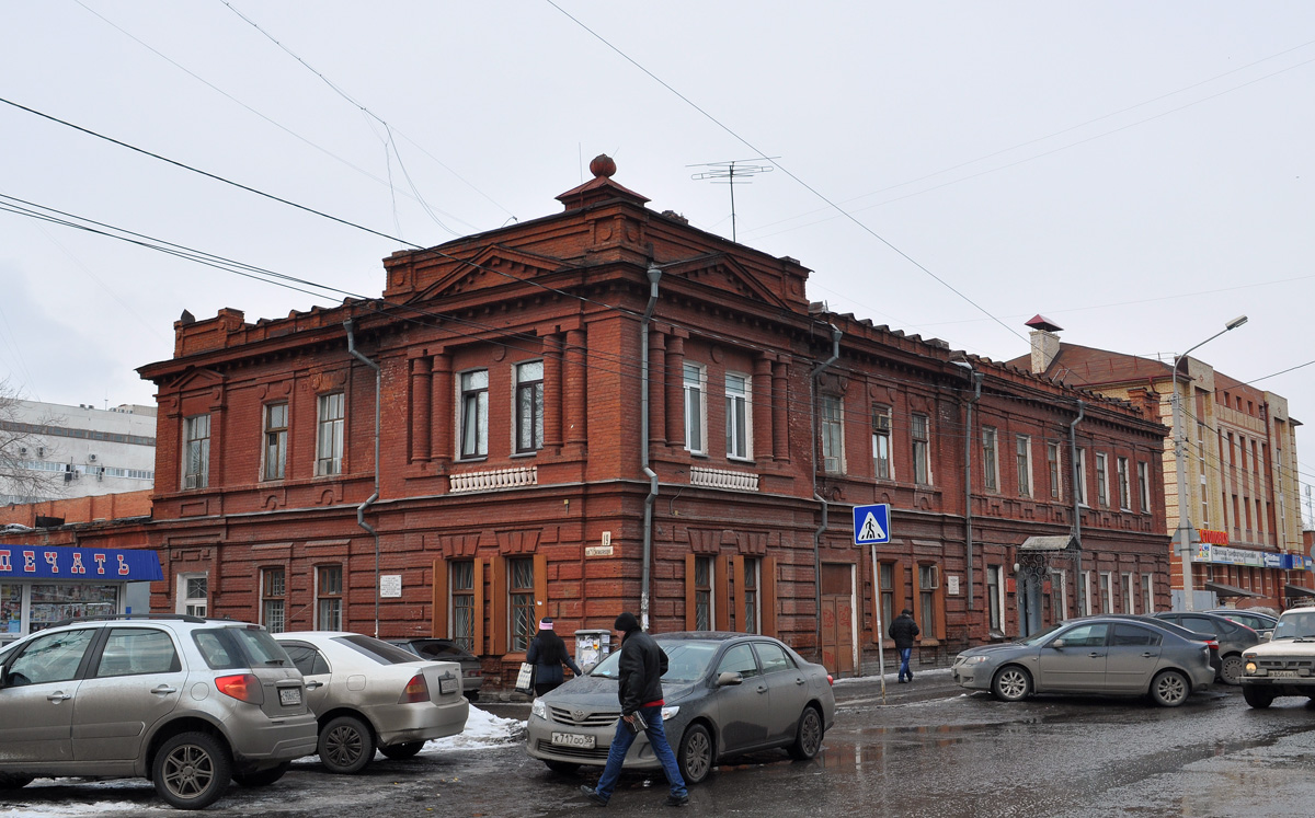 Омск, Улица Пушкина, 74 / Улица Чокана Валиханова, 19