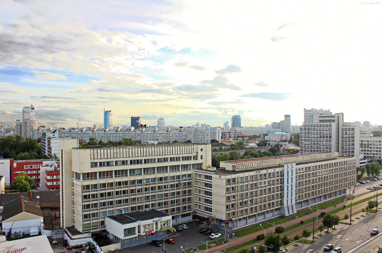 Минск, Проспект Машерова, 25. Минск — Панорамы