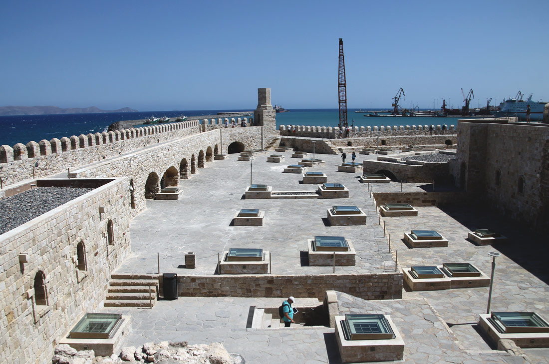 Ираклион, Koules Fortress, Ενετικό Φρούριο Κούλες