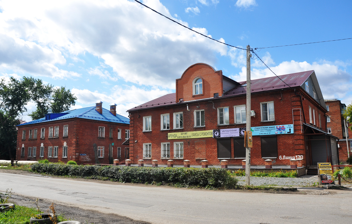 Омск, Улица 6-я линия, 170; Улица 6-я линия, 172