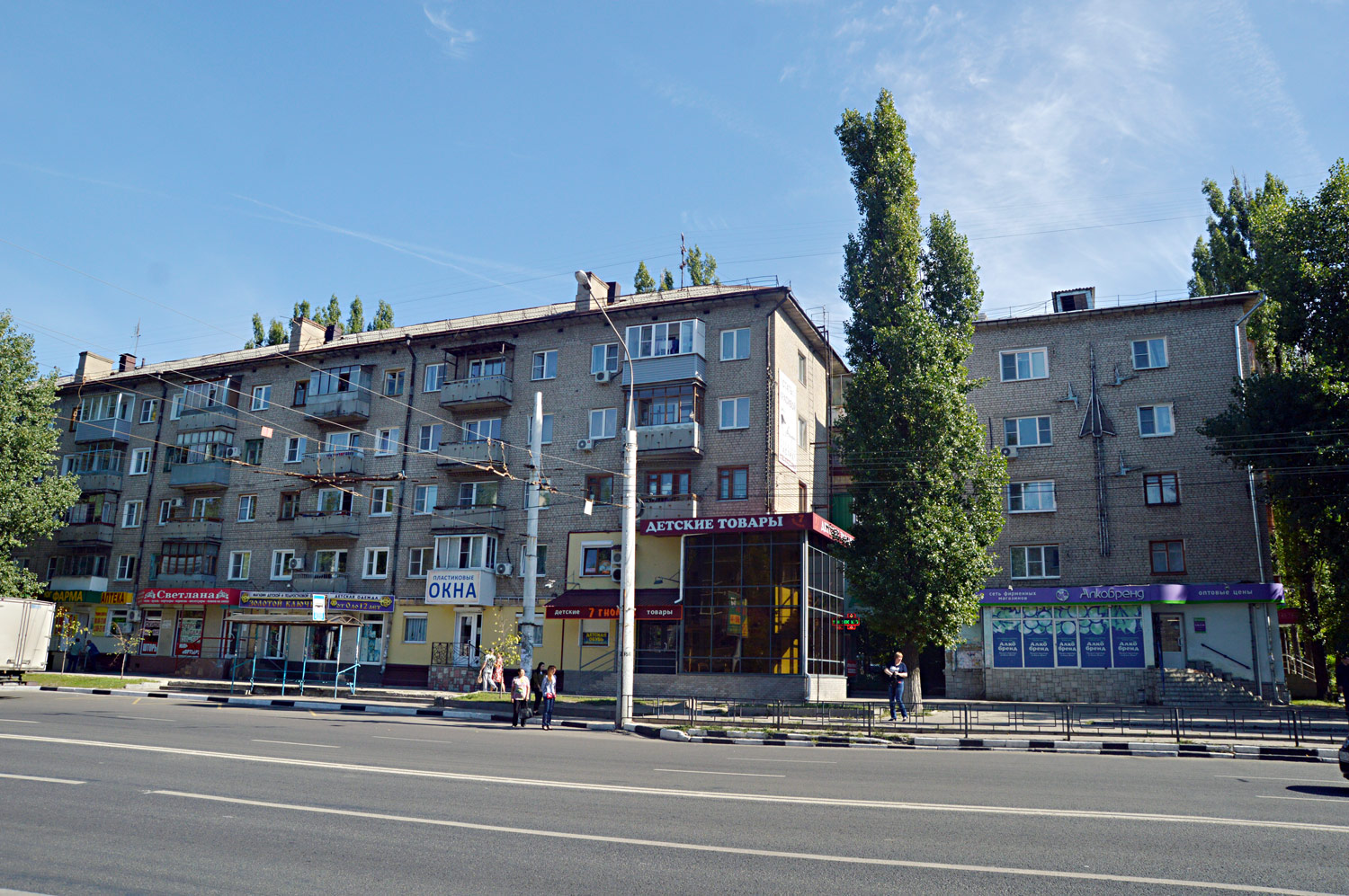 Воронеж, Ленинский проспект, 20 корп. 1; Улица Циолковского, 9