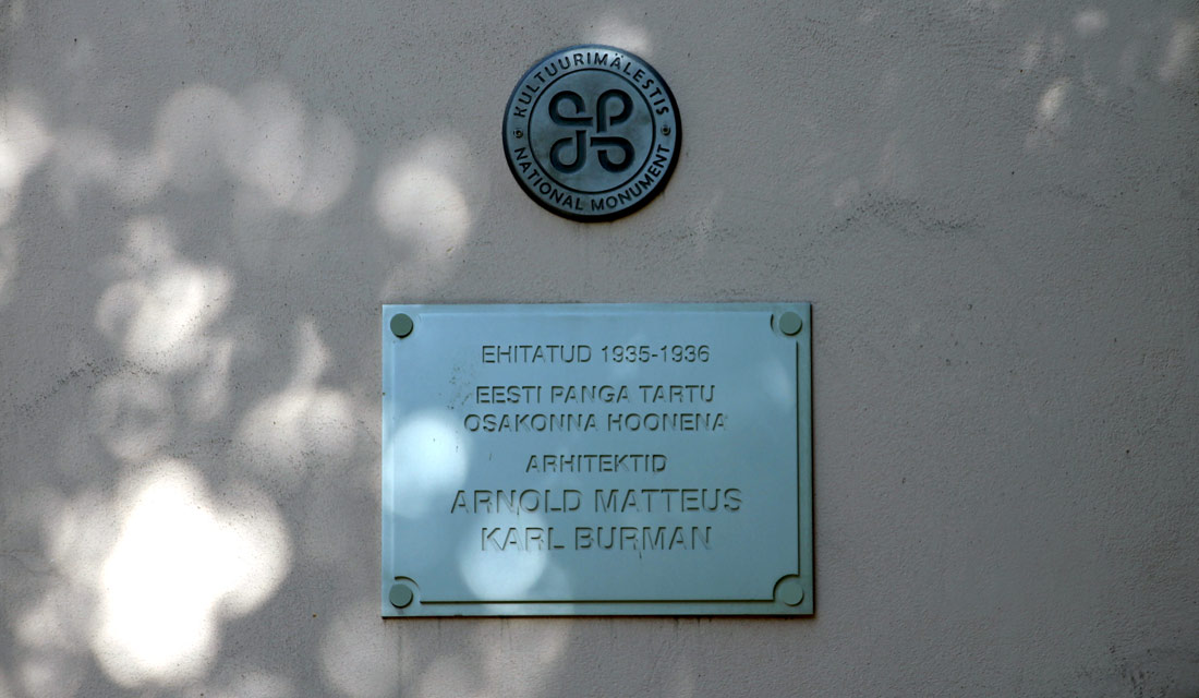 Tartu, Munga, 18. Tartu — Protective signs