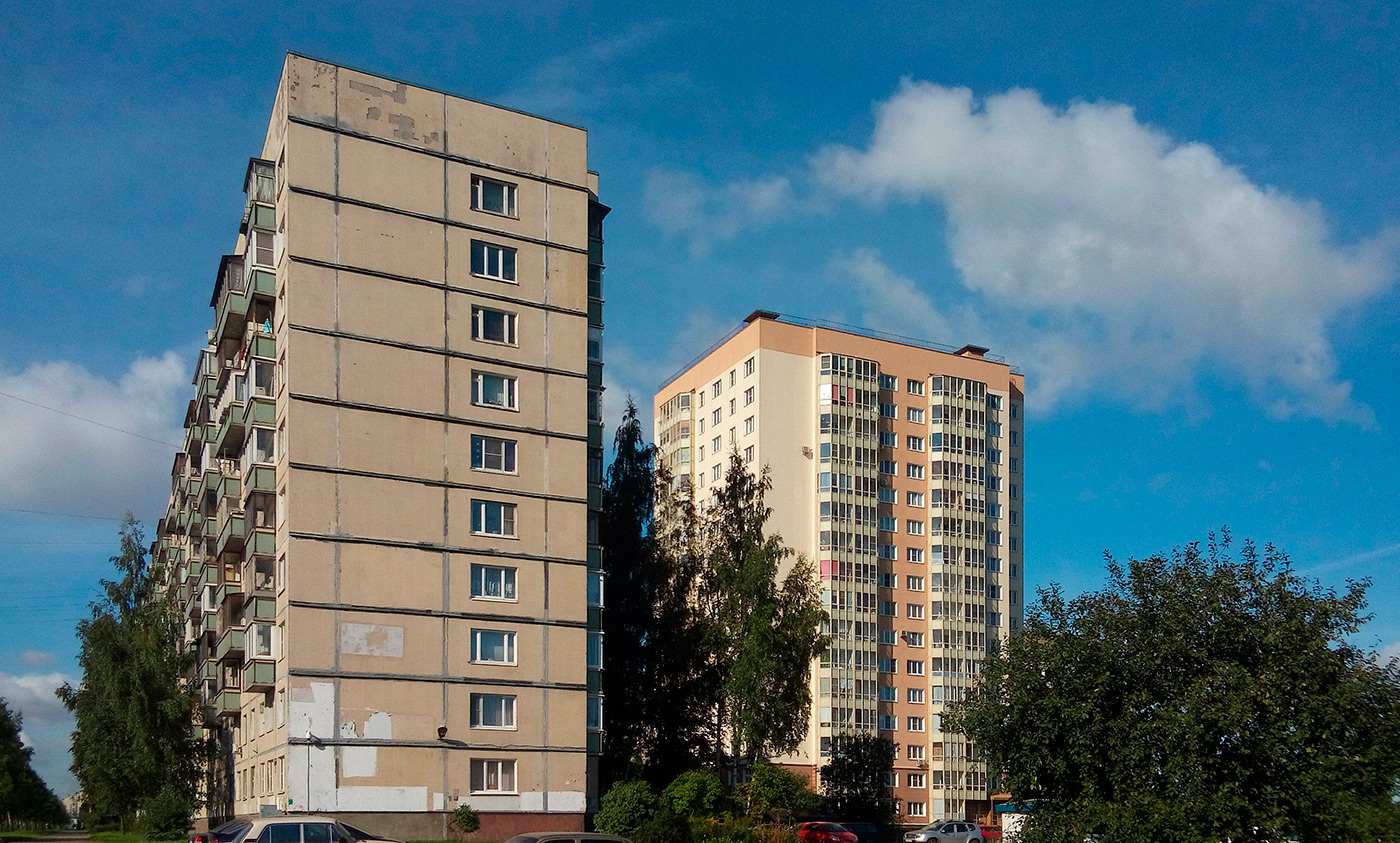 Санкт-Петербург, Шлиссельбургский проспект, 36 корп. 1; Шлиссельбургский проспект, 36 корп. 2