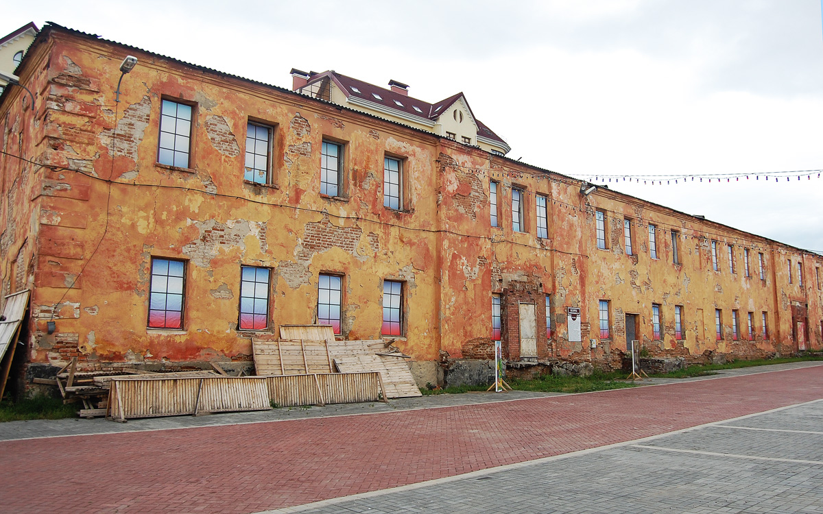 Omsk, Партизанская улица, 5А Казарма дисциплинарных рот