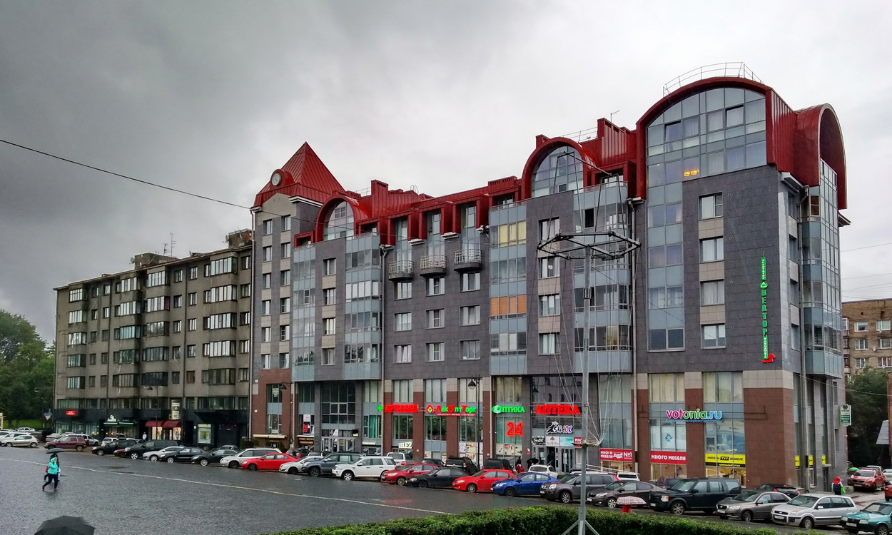 Выборг, Проспект Ленина, 20; Улица Ушакова, 4