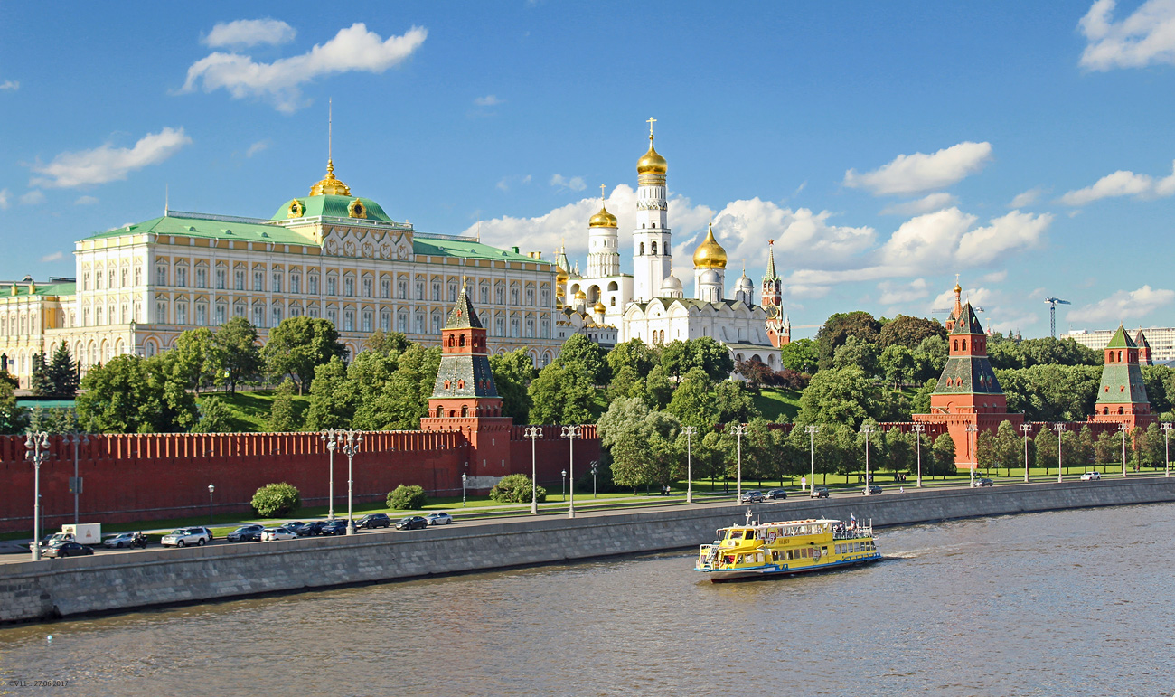 Moscow, Кремль, 6А; Кремль, Благовещенская башня; Кремль, Соборная площадь,  Архангельский собор