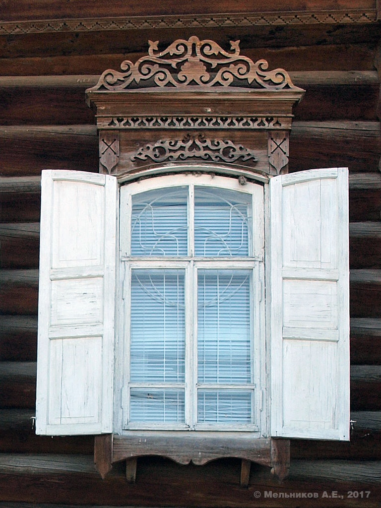 Хвалынск, Улица Ленина, 208. Резные наличники