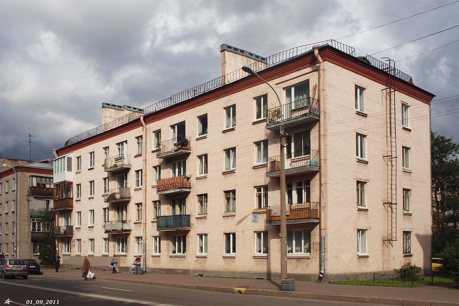 Sankt Petersburg, Улица Пограничника Гарькавого, 18 корп. 1
