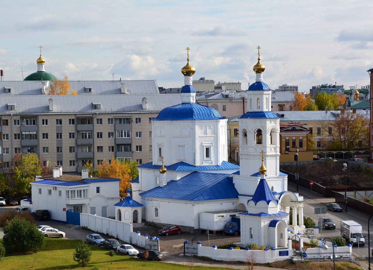 Казань, Большая Красная улица, 1 / Федосеевская улица, 2 (кельи); Большая Красная улица, 1 / Федосеевская улица, 2; Большая Красная улица, 1 / Федосеевская улица, 2 (часовня)