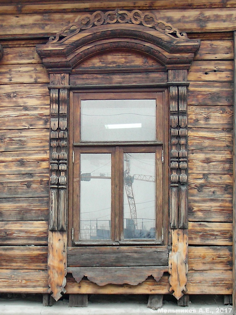 Ivanovo, Улица Багаева, 34. Резные наличники