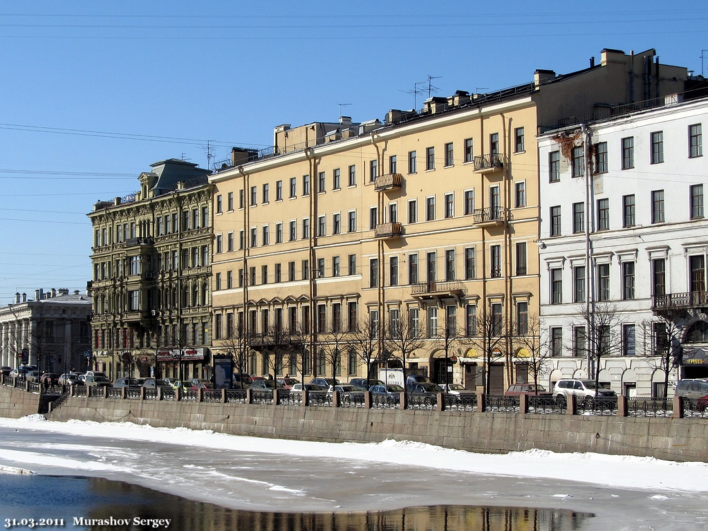 Санкт-Петербург, Невский проспект, 66 / Набережная реки Фонтанки, 29; Набережная реки Фонтанки, 27 / Караванная улица, 24-26; Набережная реки Фонтанки, 25 / Караванная улица, 24-26
