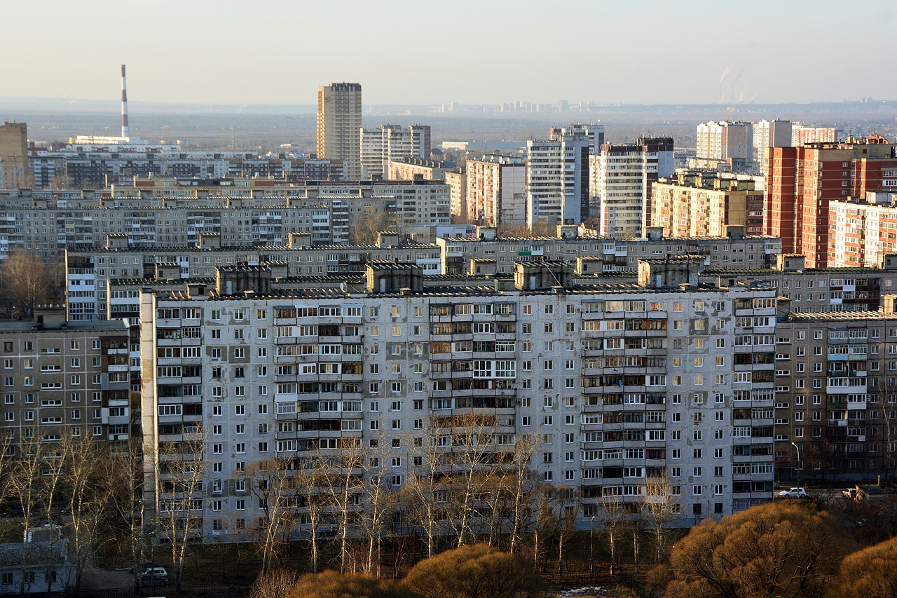 Пермь, Улица Комиссара Пожарского, 15. Пермь — Панорамы