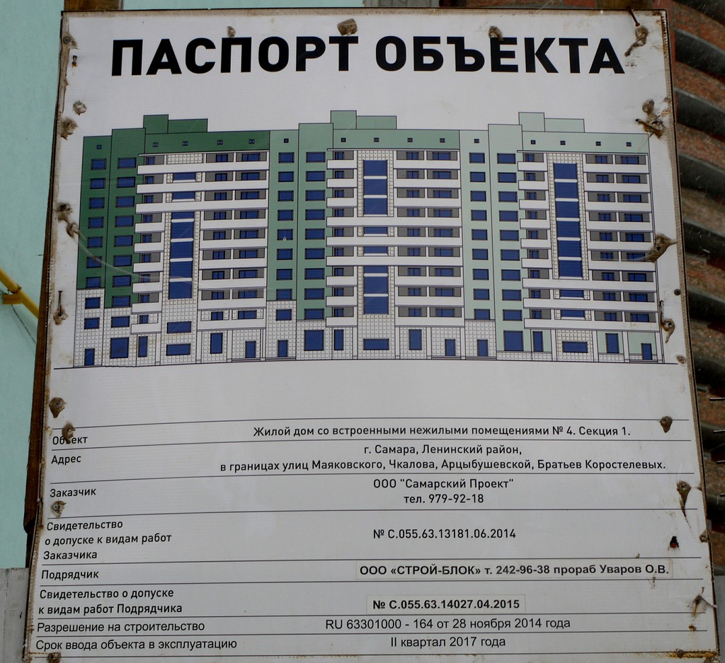 Самара, Улица Пушкина, 195. Самара — Паспорта объектов