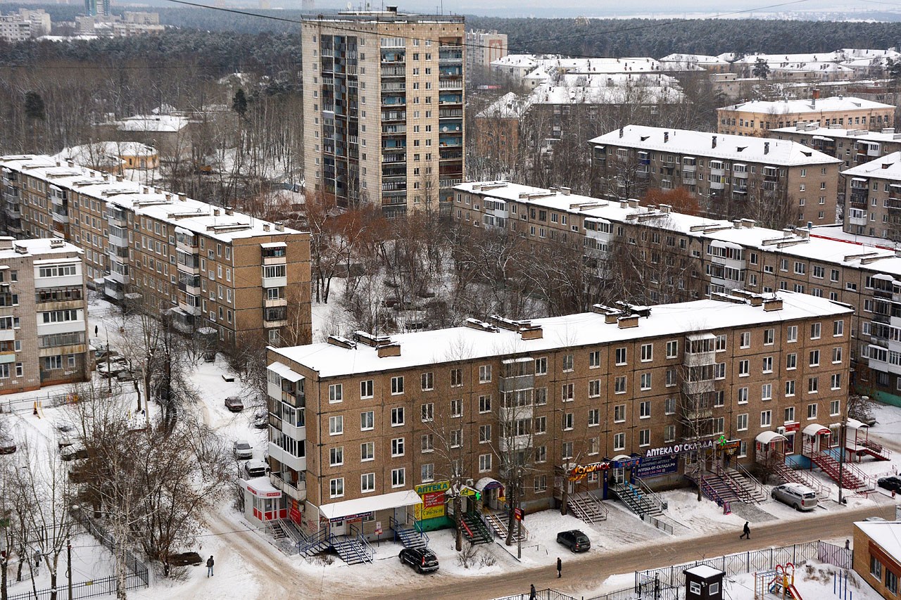Perm, Улица Шишкина, 29; Улица Маршала Рыбалко, 45; Улица Маршала Рыбалко, 49; Улица Маршала Рыбалко, 47; Улица Маршала Рыбалко, 44. Perm — Panoramas