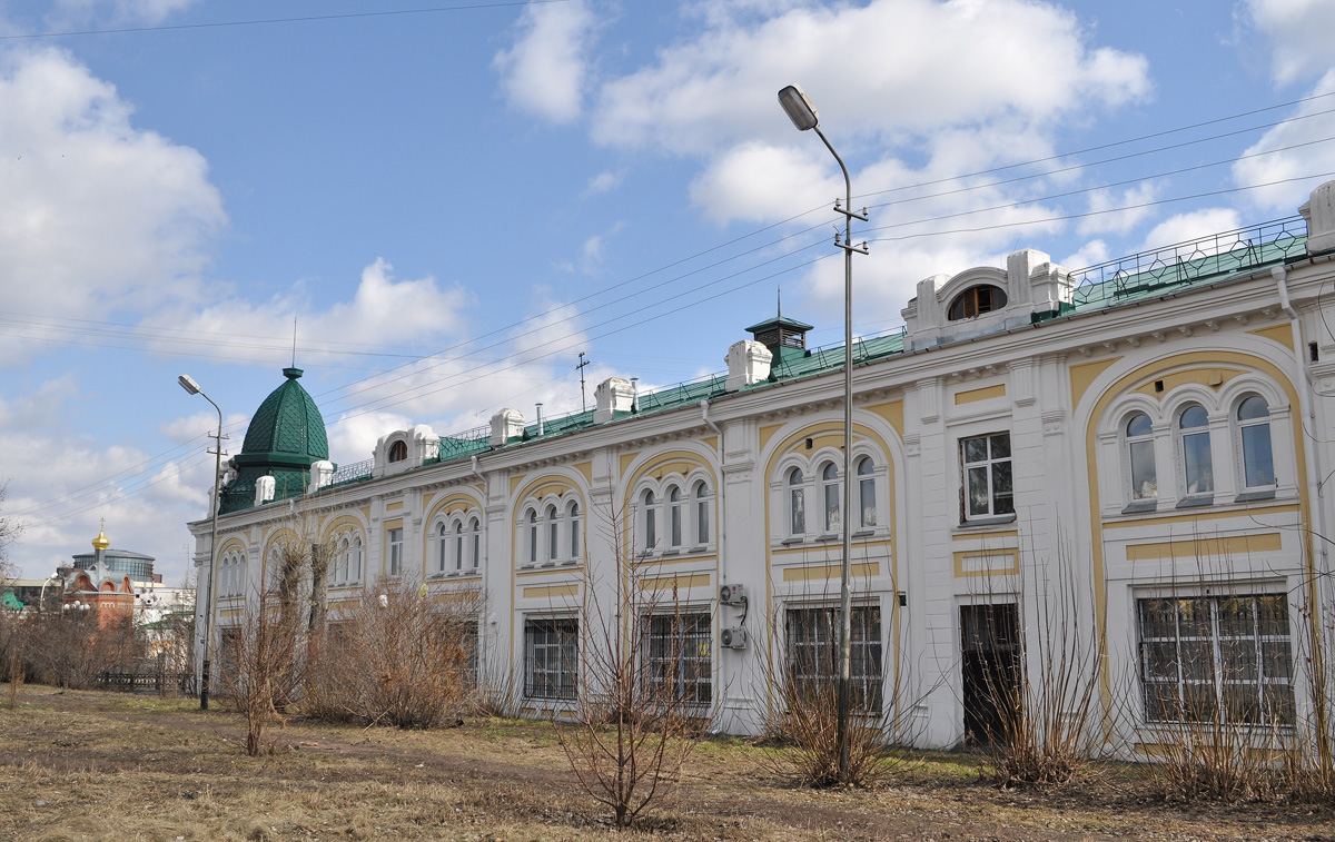 Омск, Музейная улица, 6; Улица Ленина, 12 / Улица Карла Либкнехта, 5