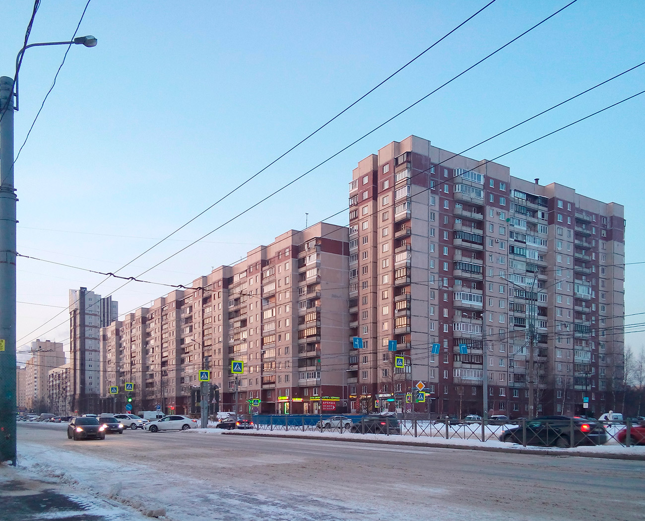 Санкт-Петербург, Проспект Пятилеток, 3; Клочков переулок, 12