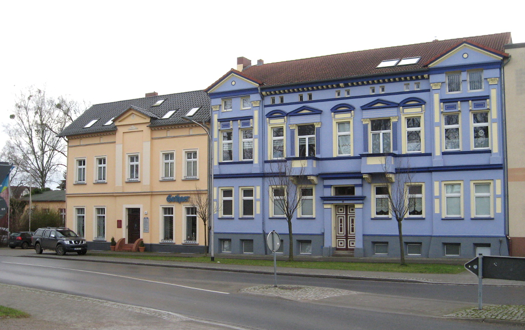 Ангермюнде, Straße des Friedens, 3; Straße des Friedens, 2