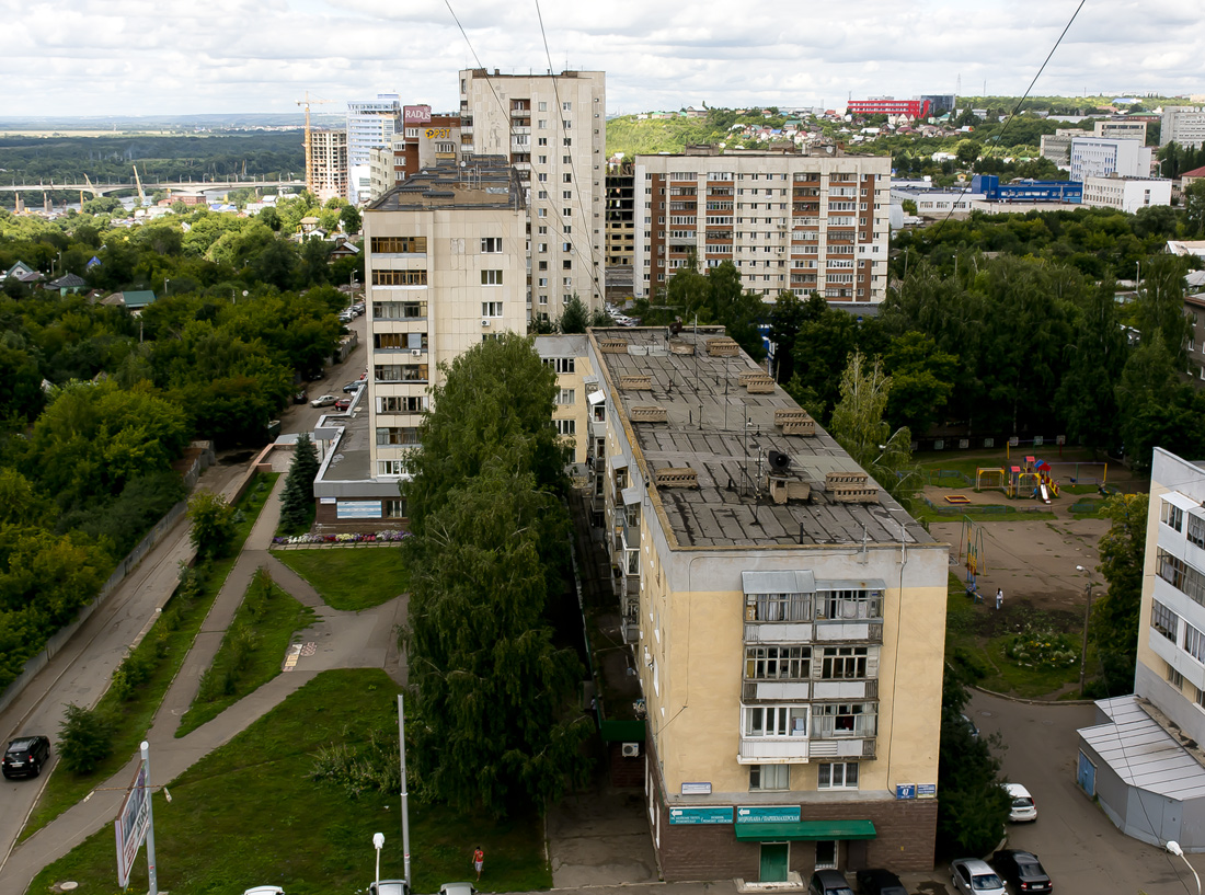 Уфа, Бульвар Ибрагимова, 47; Бульвар Ибрагимова, 47/1; Улица Цюрупы, 156/1; Улица Цюрупы, 156/2