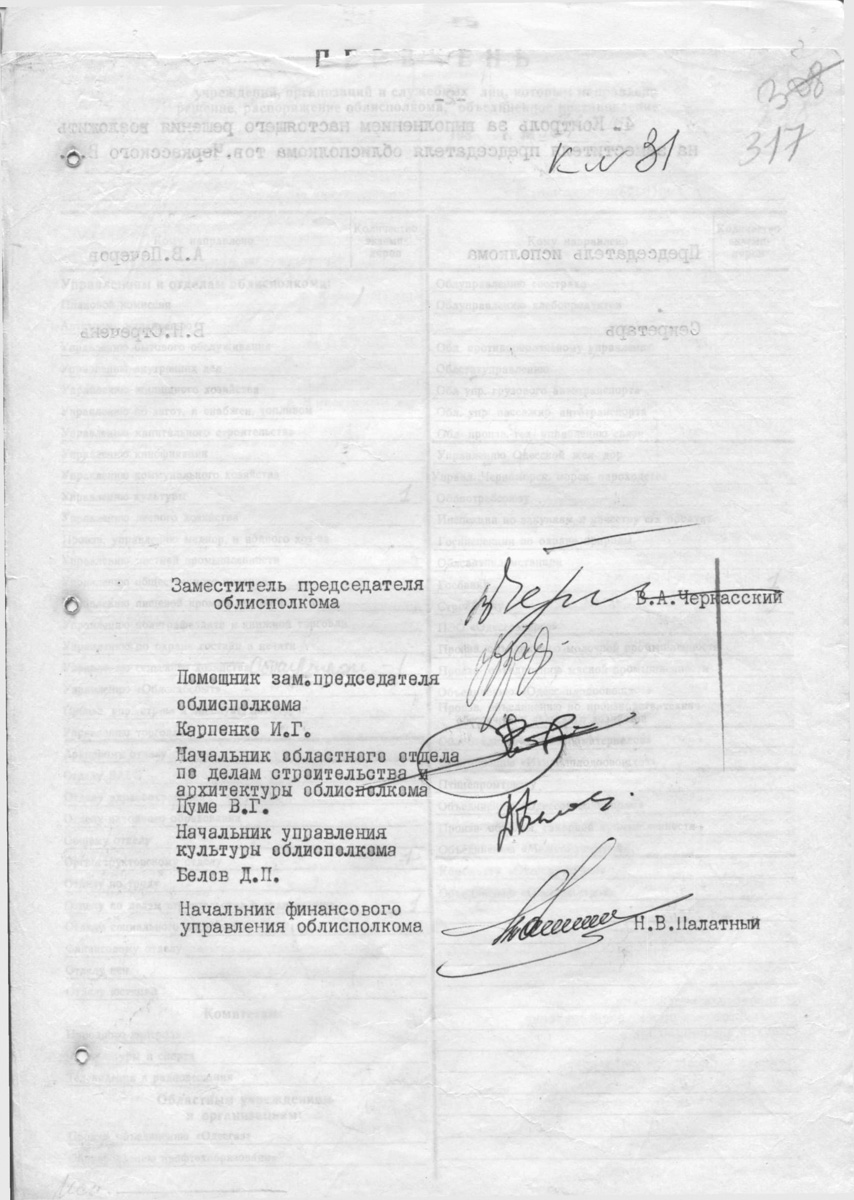 Одесса — Материалы по охране культурного наследия (Одесса и Одесская область)