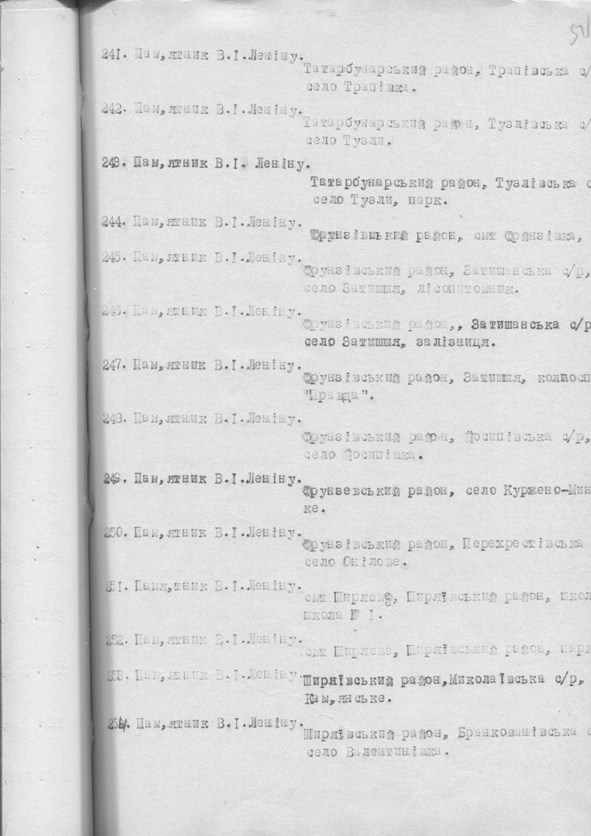 Одесса — Материалы по охране культурного наследия (Одесса и Одесская область)
