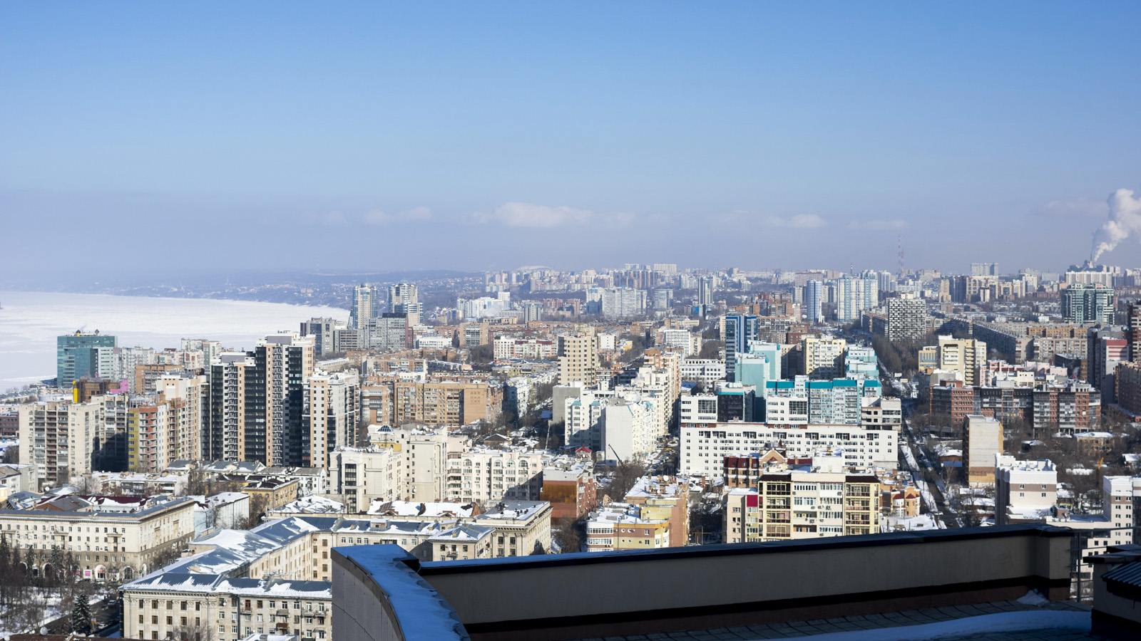 Samara, Волжский проспект, 50; Улица Осипенко, 32. Samara — Panoramas