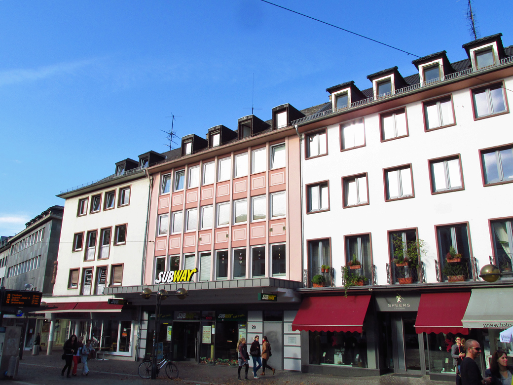 Майнц, Schillerplatz, 22; Schillerplatz, 20; Schillerplatz, 18A